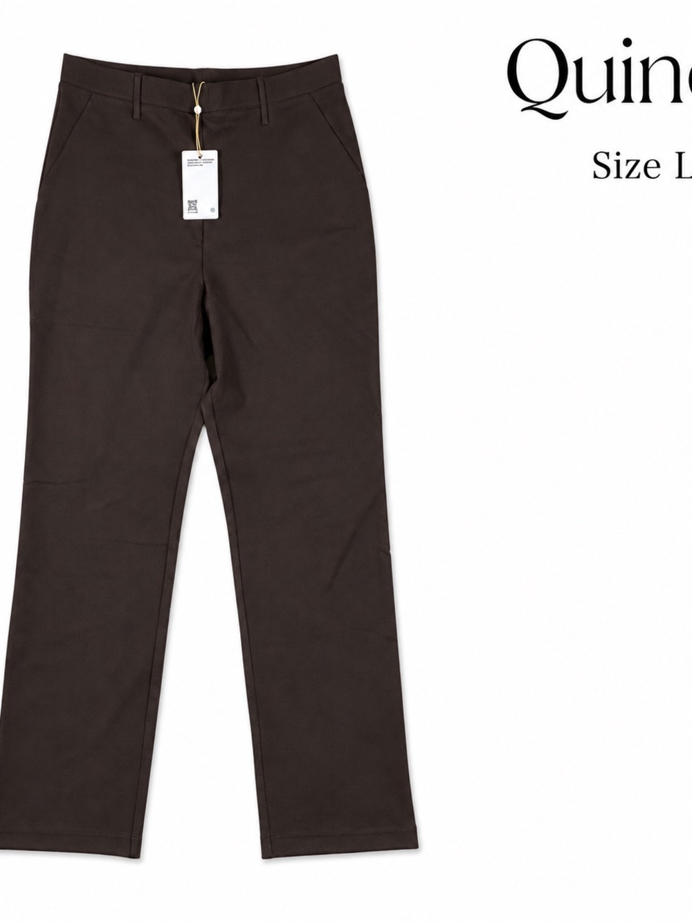 Quince L Straight-Leg Pull In Trouser Pant